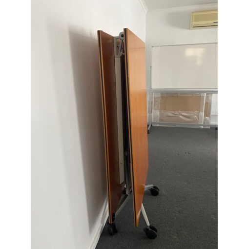 Wilkhahn Mobile Folding Meeting Room Table - SOLD - Image 2