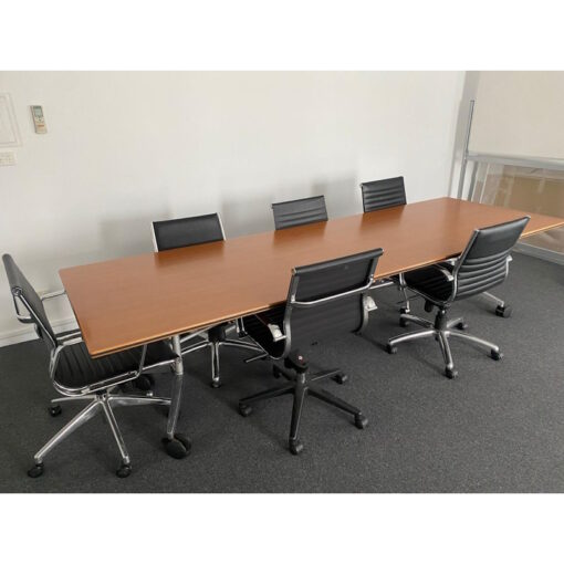 Wilkhahn Mobile Folding Meeting Room Table - SOLD - Image 3