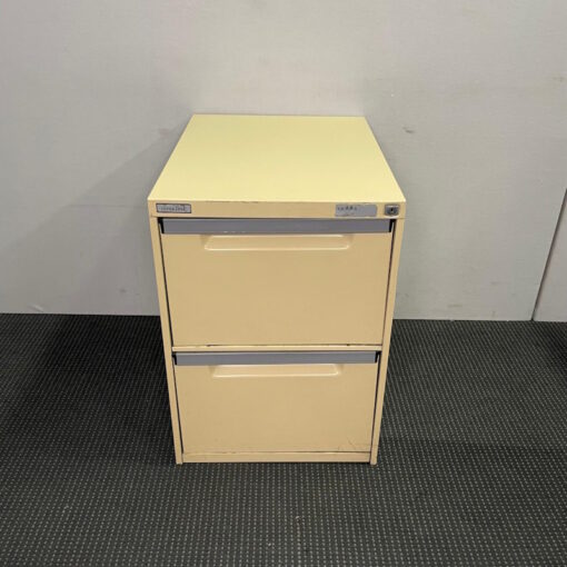 2 Drawer Filing Cabinet - SOLD - Image 2