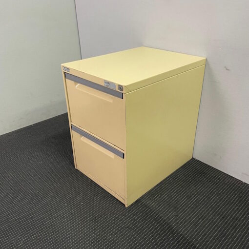 2 Drawer Filing Cabinet - SOLD - Image 3