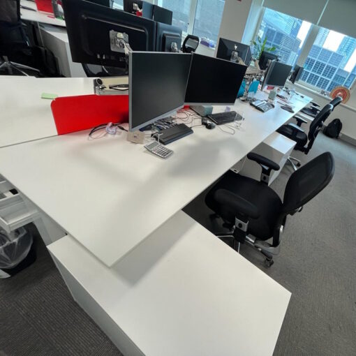 6 Person Desk - 5400 x 1615 - 5 available - Image 3