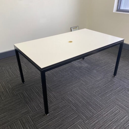 Steel Legs Table 1500 x 900 - SOLD - Image 2