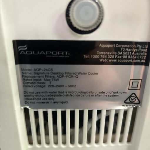 Aquaport AQP-24CS Filtered Water Cooler - SOLD - Image 5