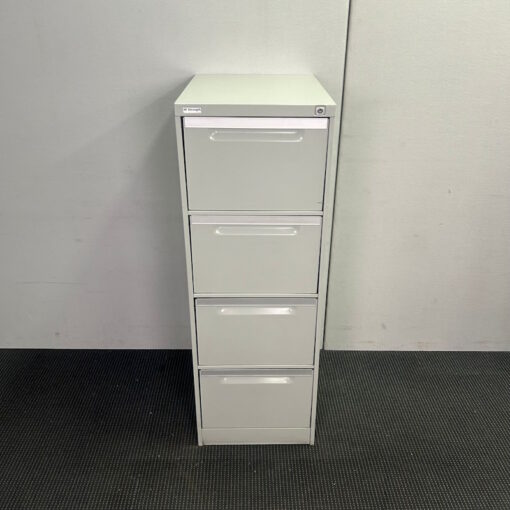 4 Drawer Filing Cabinet Hi-Strength - SOLD - Image 2