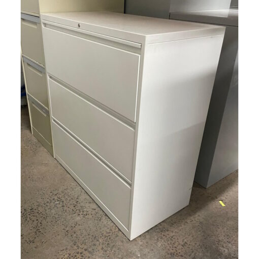 3 Drawer Lateral Filing Cabinet - SOLD - Image 2
