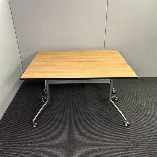 Flip Top Meeting Table - 1600 x 620 - SOLD - Image 7
