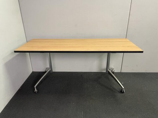 Flip Top Meeting Table - 1600 x 620 - SOLD - Image 3