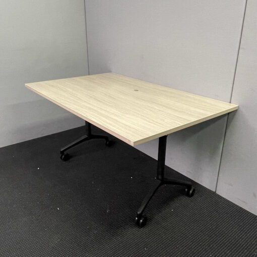Flip Top Meeting Table - 1400 x 900 - SOLD - Image 2