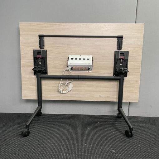 Flip Top Meeting Table - 1400 x 900 - SOLD - Image 4