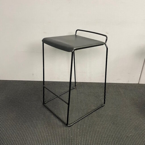 Uccio Leather Bar Stool by Barbera - 4 available - Image 3