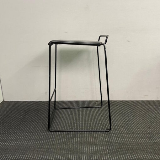 Uccio Leather Bar Stool by Barbera - 4 available - Image 4