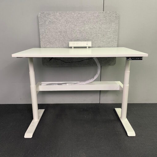 Schiavello Electric Height Adjustable Desk with Partition - 1300 x 800 - SOLD - Image 2