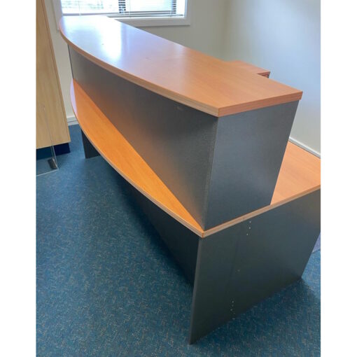 Reception Desk 1800 x 1800 - SOLD - Image 4