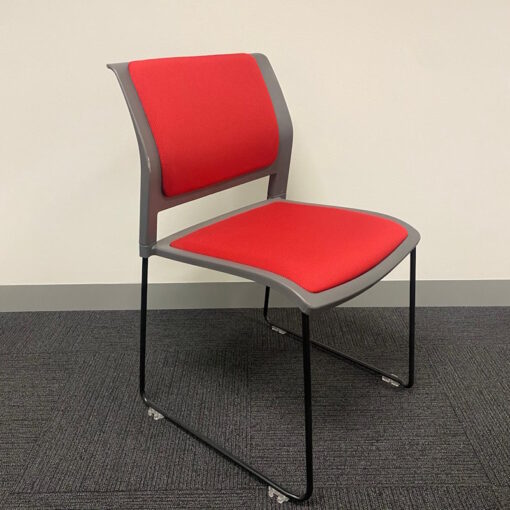 Game Sled Based Stacking Chairs by Freeway - SOLD - Image 3