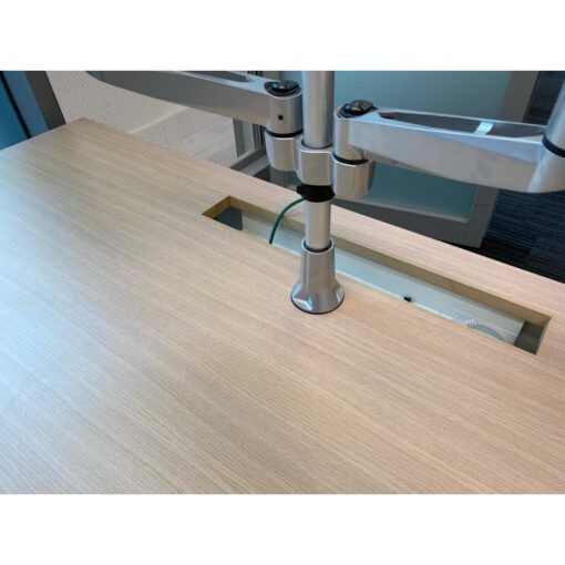 Dual Monitor Stand Bolt Through - SOLD - Image 4