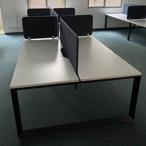 6 Person Desks with Partitions - 5400 x 1500 - 1 available - Image 3