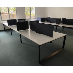 6 Person Desks with Partitions - 5400 x 1500 - 1 available