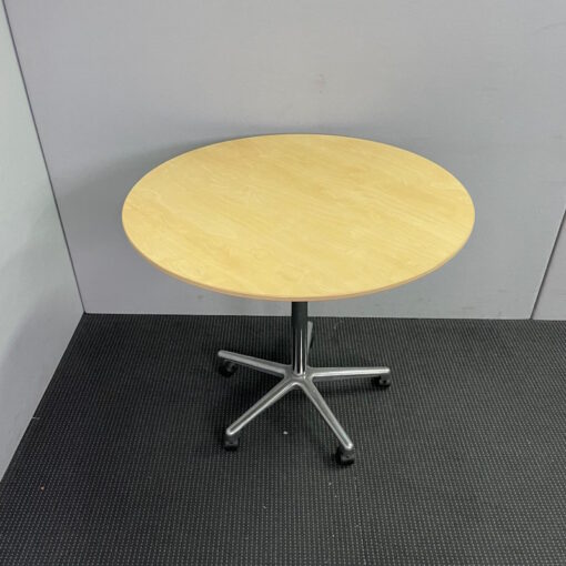 Mobile Round Table with Castors - 880mm in Diameter - SOLD - Image 3