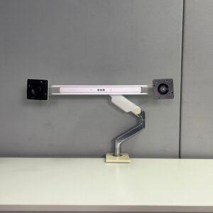 Humanscale® Dual Monitor Arm With Crossbar - 50 available