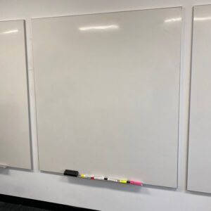 Slim Frame Wall Mount Whiteboard - 1500 x 1680 - 2 available