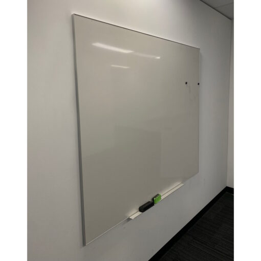 Slim Frame Wall Mount Whiteboard - 1500 x 1680 - 2 available - Image 2