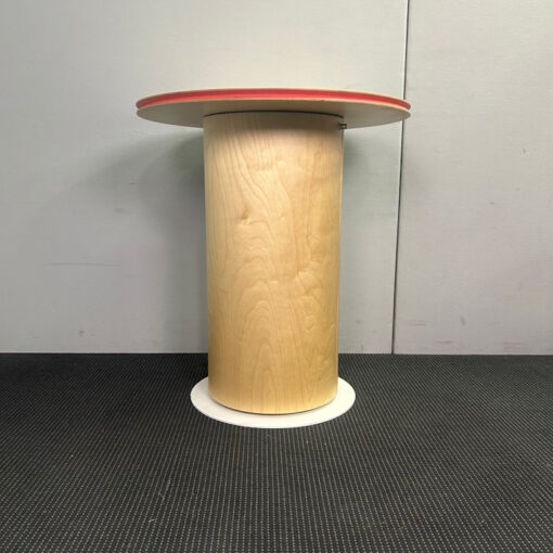 Round Bar Table with Storage - 850W x 950H - SOLD - Image 4