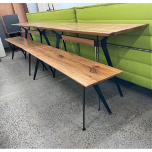 Set of Table with Bench Seat - 1 available