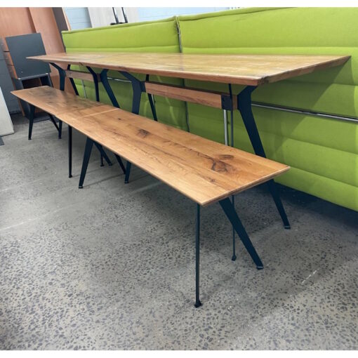 Set of Table with Bench Seat - 1 available