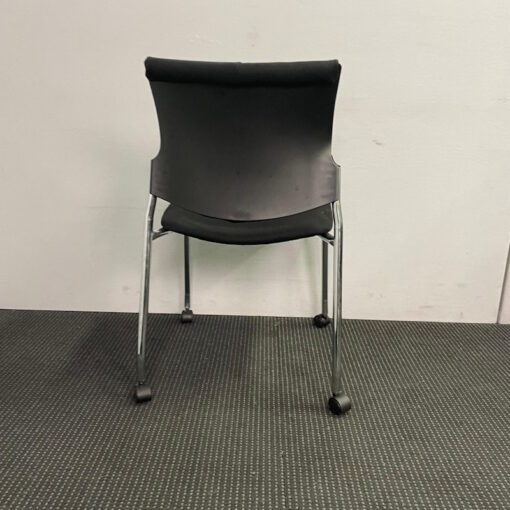 Stackable Chair with Castors by Schiavello - SOLD - Image 5