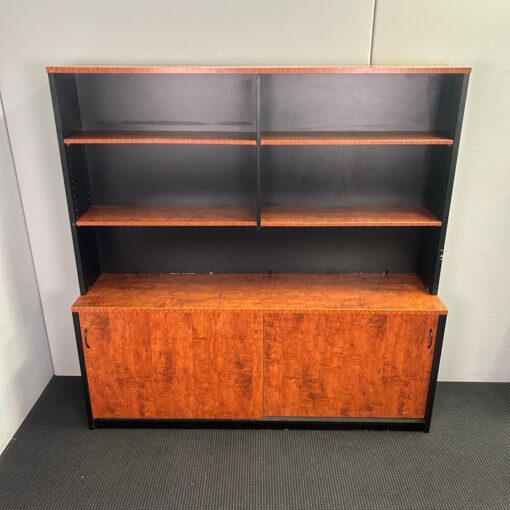 Credenza with Hutch - 1800W x 1800H x 450D - SOLD - Image 4
