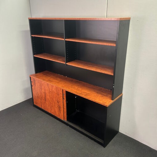 Credenza with Hutch - 1800W x 1800H x 450D - SOLD - Image 3