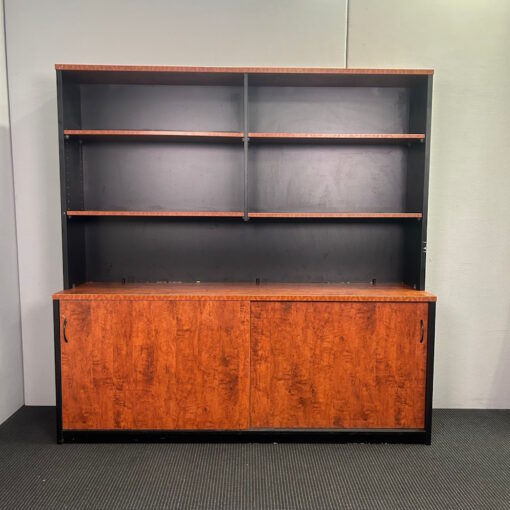 Credenza with Hutch - 1800W x 1800H x 450D - SOLD