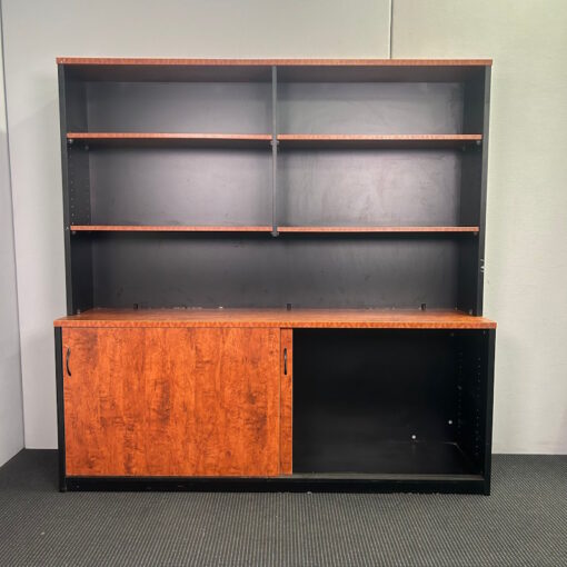 Credenza with Hutch - 1800W x 1800H x 450D - SOLD - Image 5