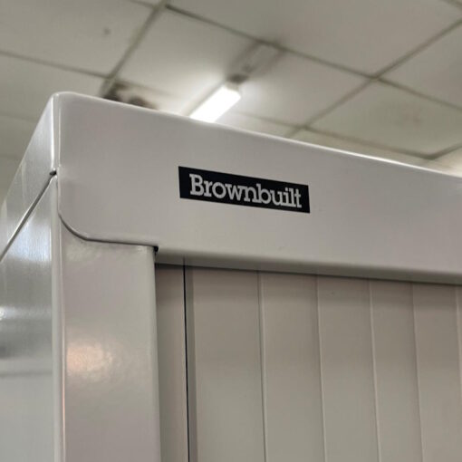 Tambour Door Cabinet Brownbuilt - 1050W x 1980H x 480D - SOLD - Image 3