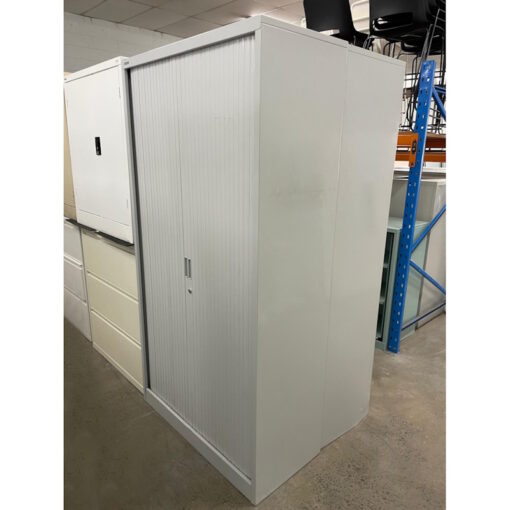 Tambour Door Cabinet Brownbuilt - 1050W x 1980H x 480D - SOLD