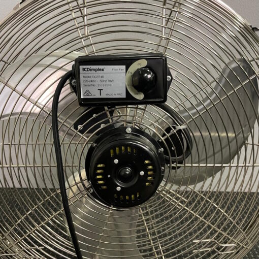 DIMPLEX DCFF46 46cm High-Velocity Floor Fan - SOLD - Image 4