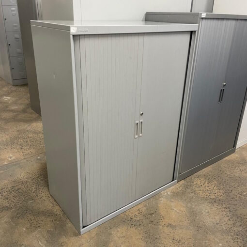 Tambour Door Cabinet Dexion - 900W x 1240H x 500D - SOLD - Image 3