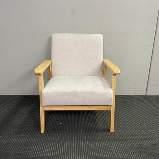 Kirby Timber Armchairs by Anko - 3 available - Image 2