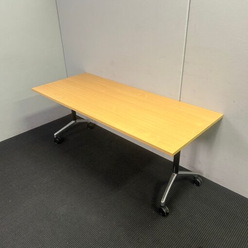 Mobile Table / Desk with Castors - 1800 x 750 - 1 available - Image 4