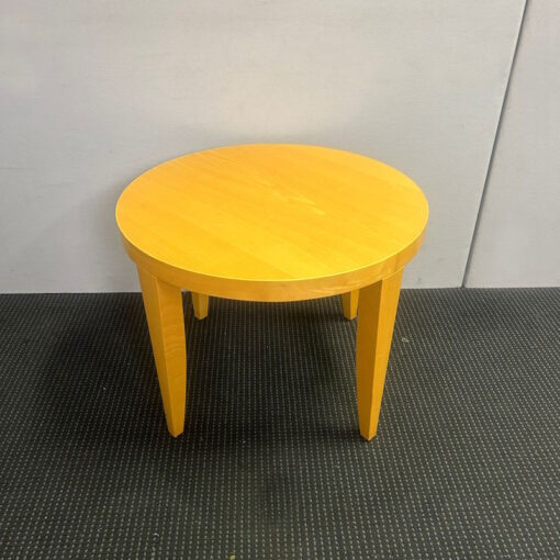 Round Wooden Coffee Table 600D Basile & Evans - 1 available - Image 3