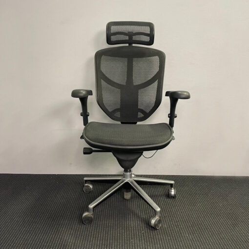Office Chair with Headrest - SOLD