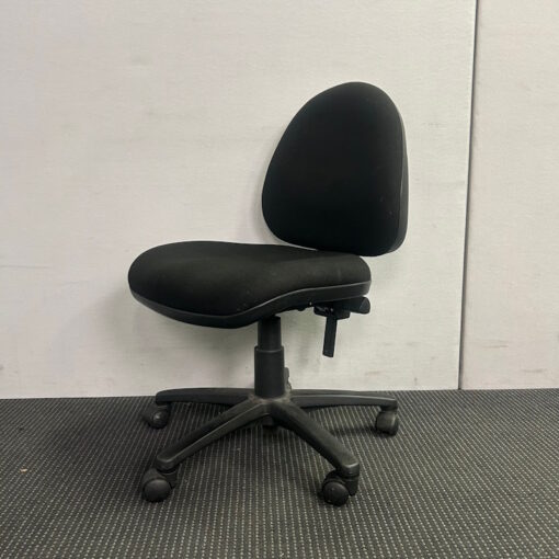 Black Office Chair - SOLD - Image 2