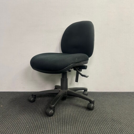 Black Office Chair - SOLD - Image 2