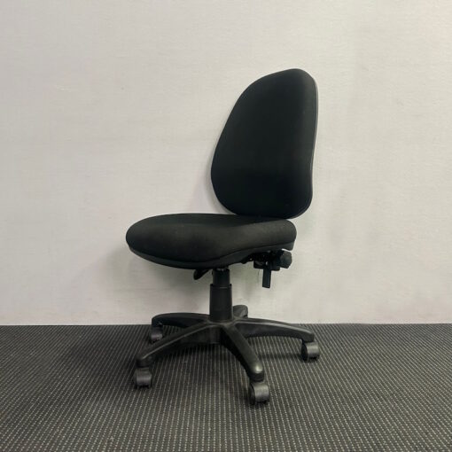 Black Office Chair - SOLD - Image 2