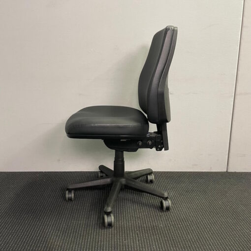 Buro Black Vinyl Office Chair - 17 available - Image 3