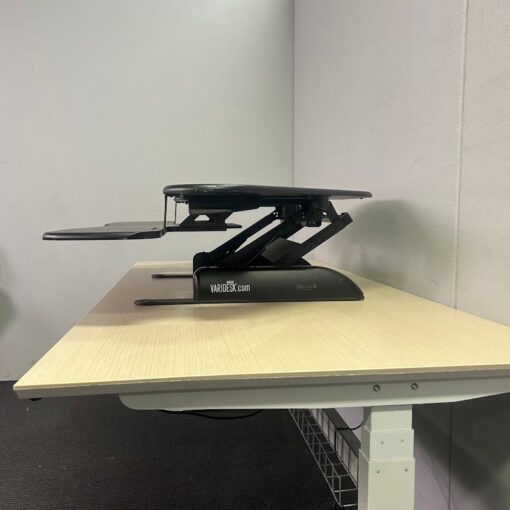 VARIDESK Cube Corner 48" - Height-Adjustable Standing Desk - 2 available - Image 7