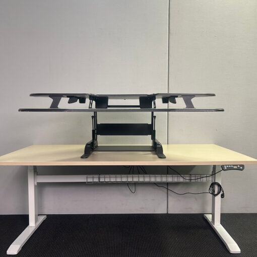 VARIDESK Cube Corner 48" - Height-Adjustable Standing Desk - 2 available - Image 6