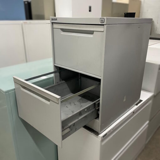 2 Drawer Filing Cabinet Elite Built - 1 available - Image 2