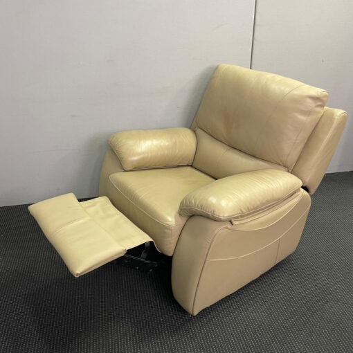 Leather Recliner Armchair - SOLD