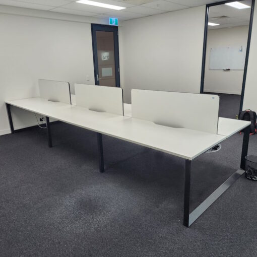 6 Person Desk - 4500 x 1500 - 1 available